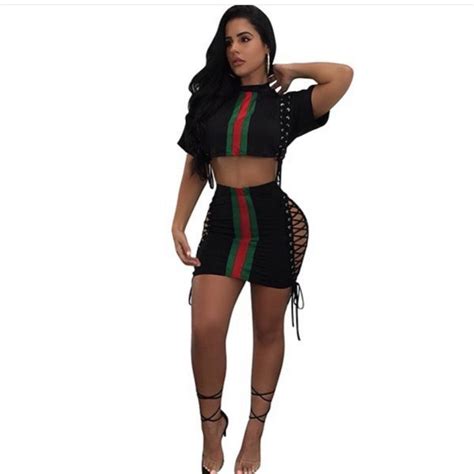 gucci two piece set